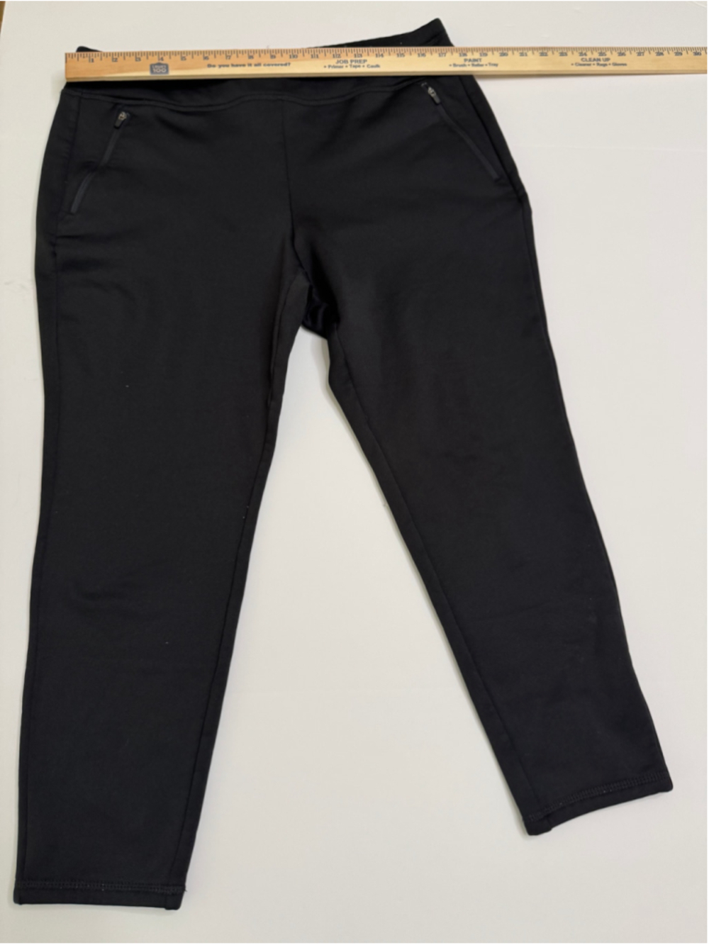 Women's Talbots Polartec Black Leggings Size XLP